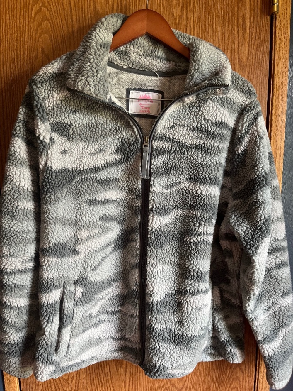 Womens Cozy Sherpa jacket
